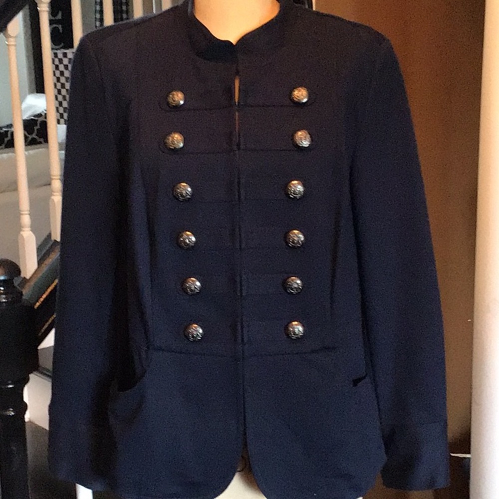 INC. MILITARY STYLE BLUE COAT